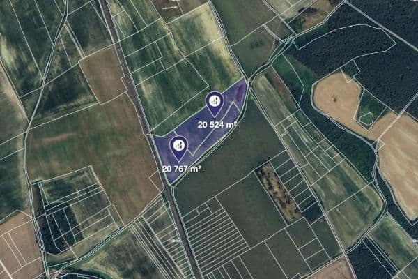 Prodej pozemku 41.291 m², Prodej pozemku 41.291 m²,