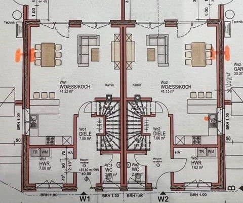 Pronájem domu 145 m², pozemek 290 m², Auf dem Mesch 14 A, Salzbergen Pronájem domu 145 m², pozemek 290 m², Auf dem Mesch 14 A, Salzbergen
