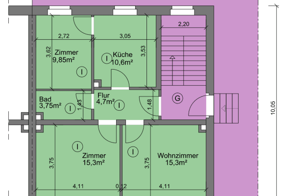 Prodej bytu 3+1 60 m², Peine, Dolní Sasko Prodej bytu 3+1 60 m², Peine, Dolní Sasko