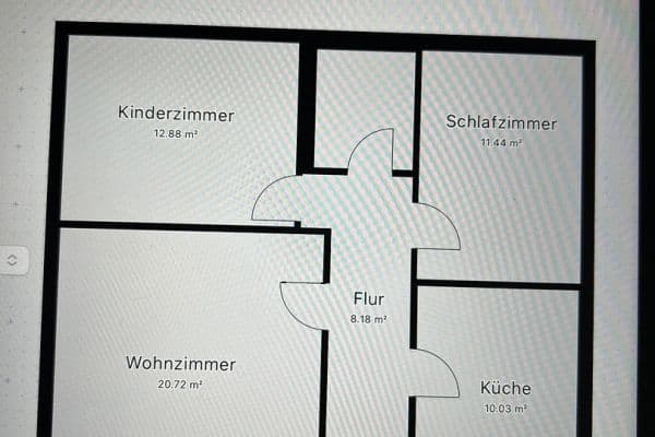 Pronájem bytu 3+1 47 m², Ravensberger Straße 162, Wuppertal Pronájem bytu 3+1 47 m², Ravensberger Straße 162, Wuppertal