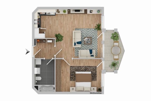 Prodej bytu 2+1 53 m², Schwerin, Mecklenburg-Vorpommern Prodej bytu 2+1 53 m², Schwerin, Mecklenburg-Vorpommern
