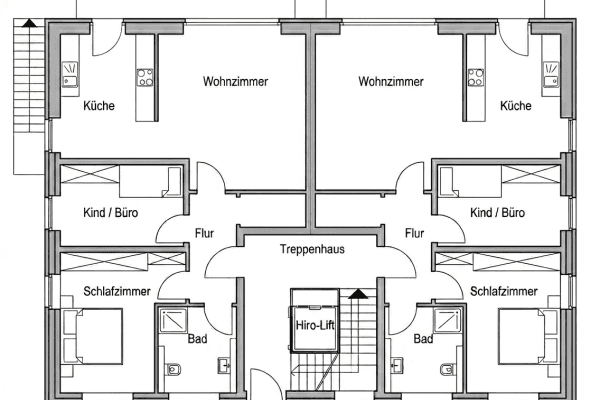 Pronájem bytu 3+kk 79 m², Schiller Str. 41, Bielefeld, Severní Porýní-Vestfálsko Pronájem bytu 3+kk 79 m², Schiller Str. 41, Bielefeld, Severní Porýní-Vestfálsko
