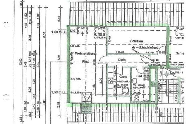 Pronájem bytu 2+kk 53 m², Duisburg Pronájem bytu 2+kk 53 m², Duisburg