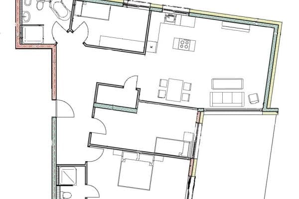 Pronájem bytu 4+kk 118 m², Calw, Bádensko-Württembersko Pronájem bytu 4+kk 118 m², Calw, Bádensko-Württembersko