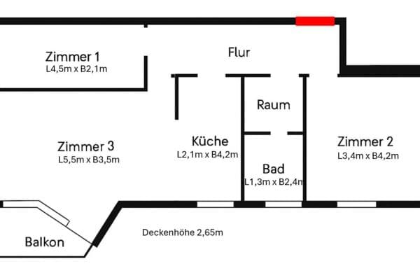 Prodej bytu 3+1 72 m², Egisheimer Weg 10, Berlin Prodej bytu 3+1 72 m², Egisheimer Weg 10, Berlin