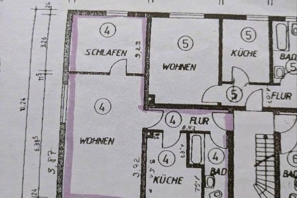 Prodej bytu 2+1 57 m², Aglasterhausen Prodej bytu 2+1 57 m², Aglasterhausen
