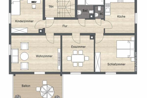 Pronájem bytu 4+1 105 m², Lessingstrasse 1, Singen Pronájem bytu 4+1 105 m², Lessingstrasse 1, Singen