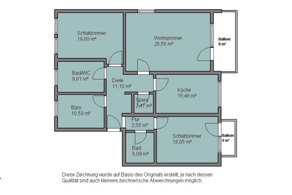Prodej bytu 4+1 129 m², Forststr. 24, Rosenheim, Bavorsko Prodej bytu 4+1 129 m², Forststr. 24, Rosenheim, Bavorsko