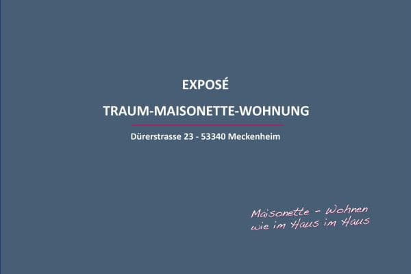 Prodej bytu 3+1 83 m², Meckenheim Prodej bytu 3+1 83 m², Meckenheim
