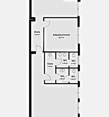 Pronájem kanceláře 196 m², Berliner Straße 191, Halle (Saale), Sasko-Anhaltsko Pronájem kanceláře 196 m², Berliner Straße 191, Halle (Saale), Sasko-Anhaltsko
