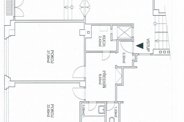 Pronájem bytu 2+kk 68 m², Puškinovo náměstí, Praha Pronájem bytu 2+kk 68 m², Puškinovo náměstí, Praha