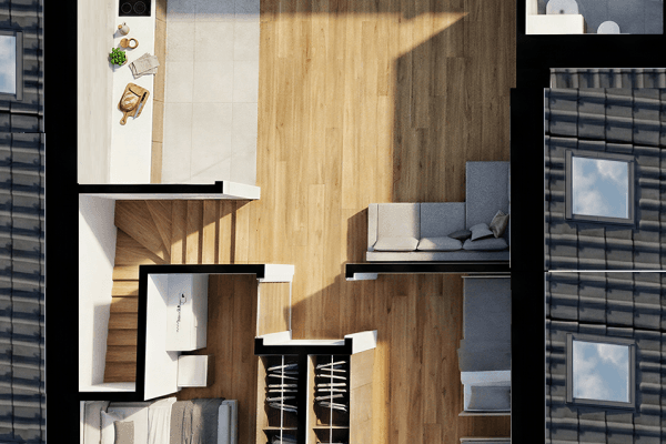 Pronájem bytu 3+kk 68 m², V chaloupkách, Lety Pronájem bytu 3+kk 68 m², V chaloupkách, Lety
