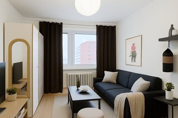 Pronájem bytu 1+kk 25 m², Masarykova třída, Pronájem bytu 1+kk 25 m², Masarykova třída,