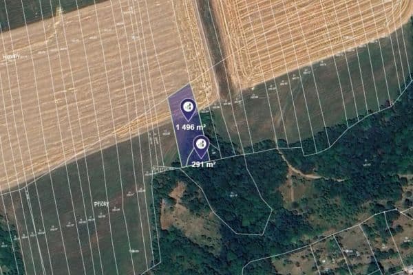 Prodej pozemku 1.787 m², Částkov Prodej pozemku 1.787 m², Částkov