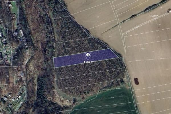 Prodej pozemku 4.369 m², Chocerady Prodej pozemku 4.369 m², Chocerady